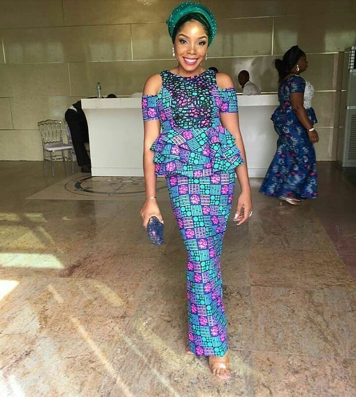 Long Gown Ankara, Latest 2023 Styles - Reny styles