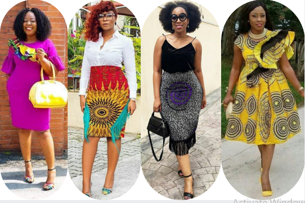 Newest Short Ankara Gown 2023 - Reny styles