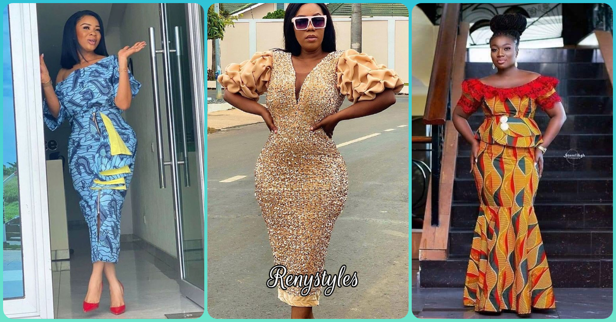 Pretty Ankara dresses for Hard Working Women - Reny styles