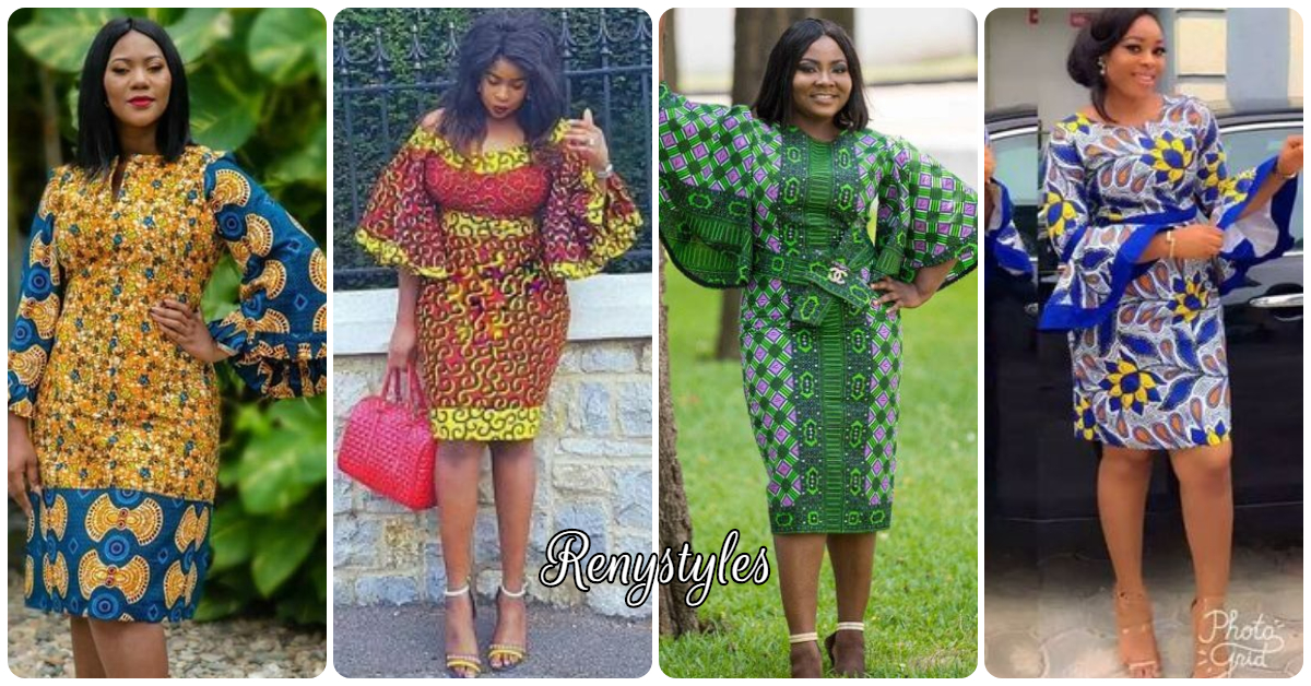 New & Stylish Ankara Short Flare Gown Styles for African Women | Unique  Ankara Short Dresses style - YouTube