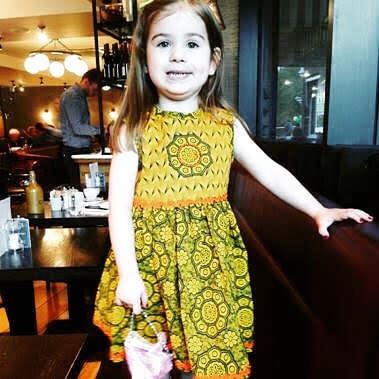 Shweshwe dresses for clearance kids