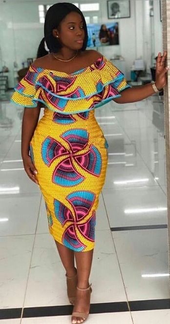 latest african print dress styles