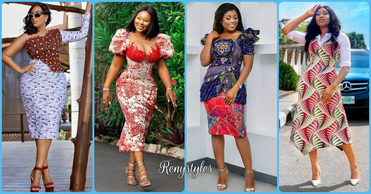 Ankara and chiffon store designs