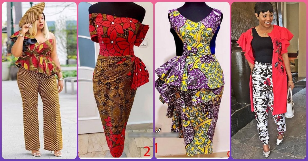 Latest Ankara Tops For Ladies 2023  FirstClassNigeria