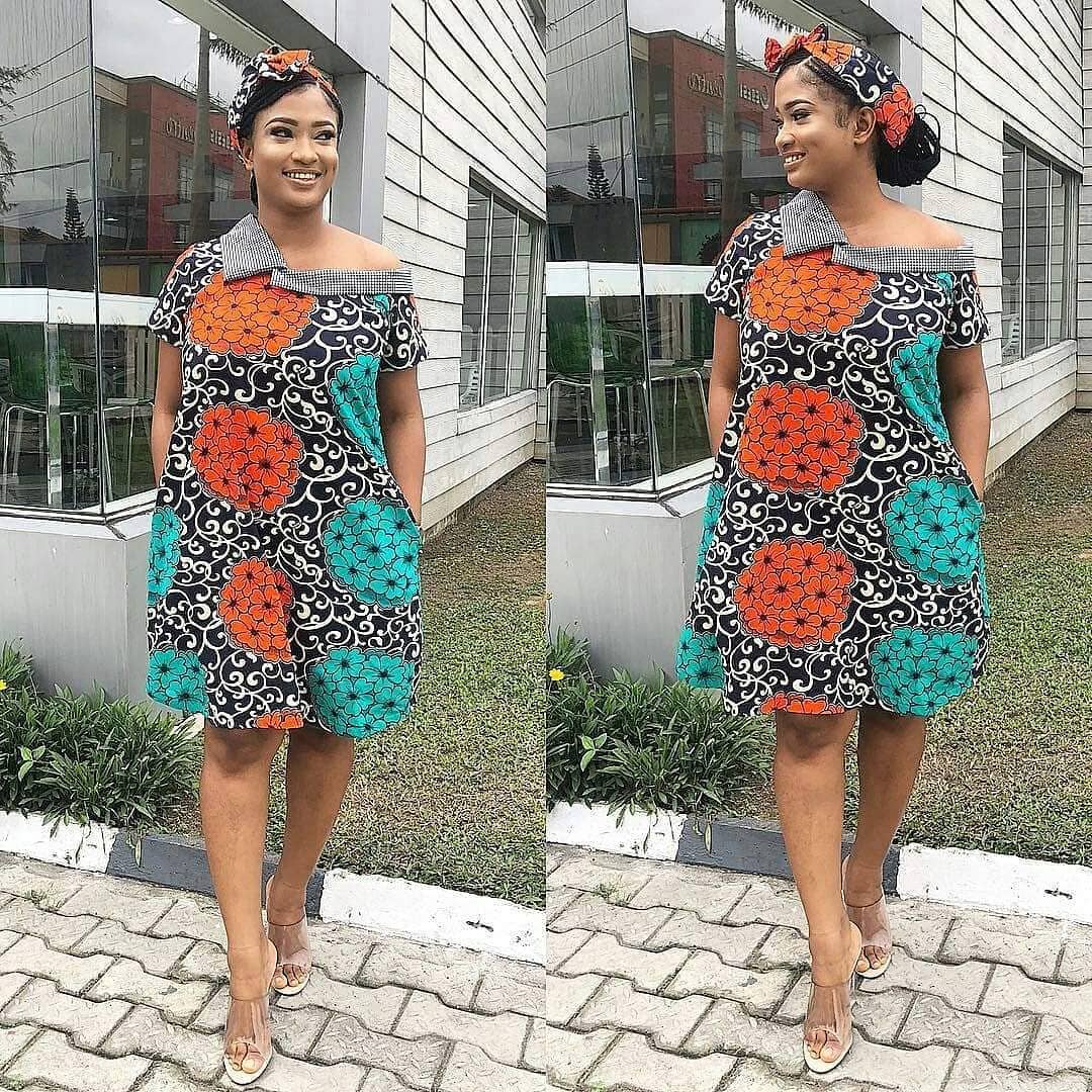 Casual African Print Styles For Friday - Reny styles