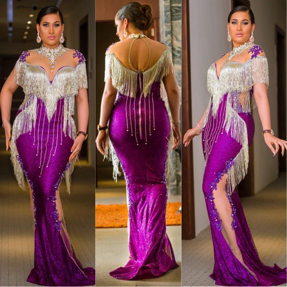 Aso ebi shop styles with fringe