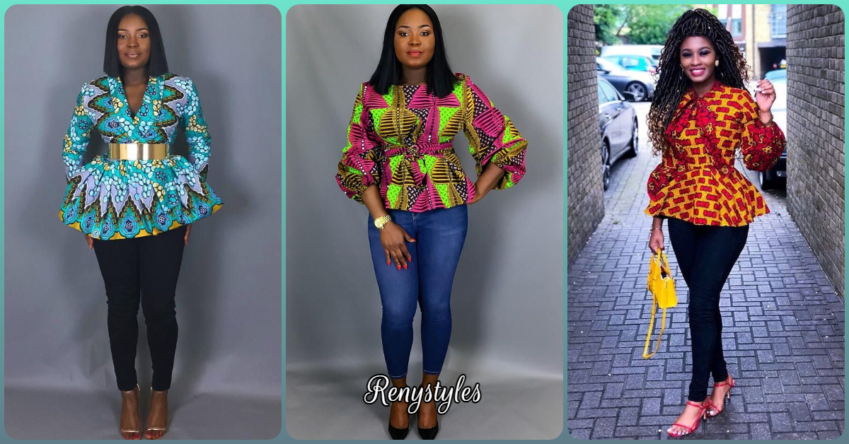 Off shoulder ankara blouse styles hot sale