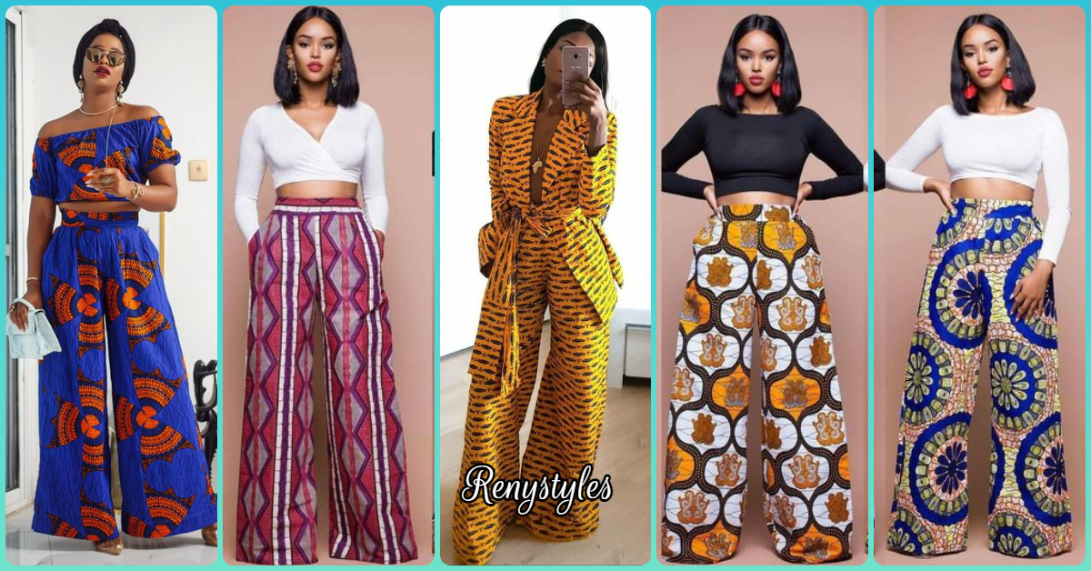 AFRICAN PRINT TROUSERS