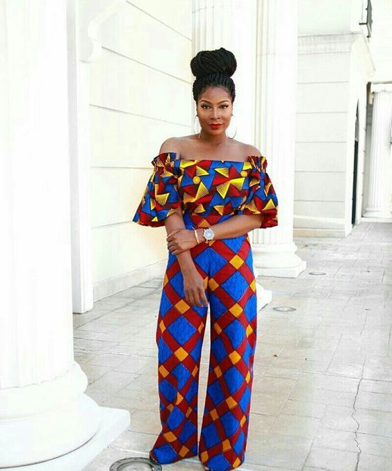 ankara palazzo jumpsuit