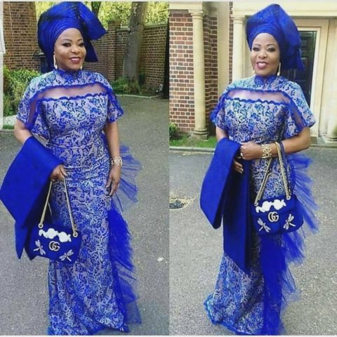 Beautiful And Enchanting Aso Ebi Styles Ladies Should Rock - Reny styles