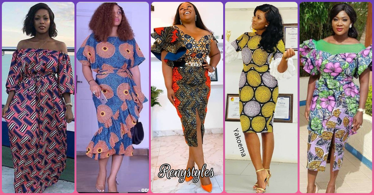 Here are Casual Ankara Gowns Styles you can rock to any occasion - Reny  styles
