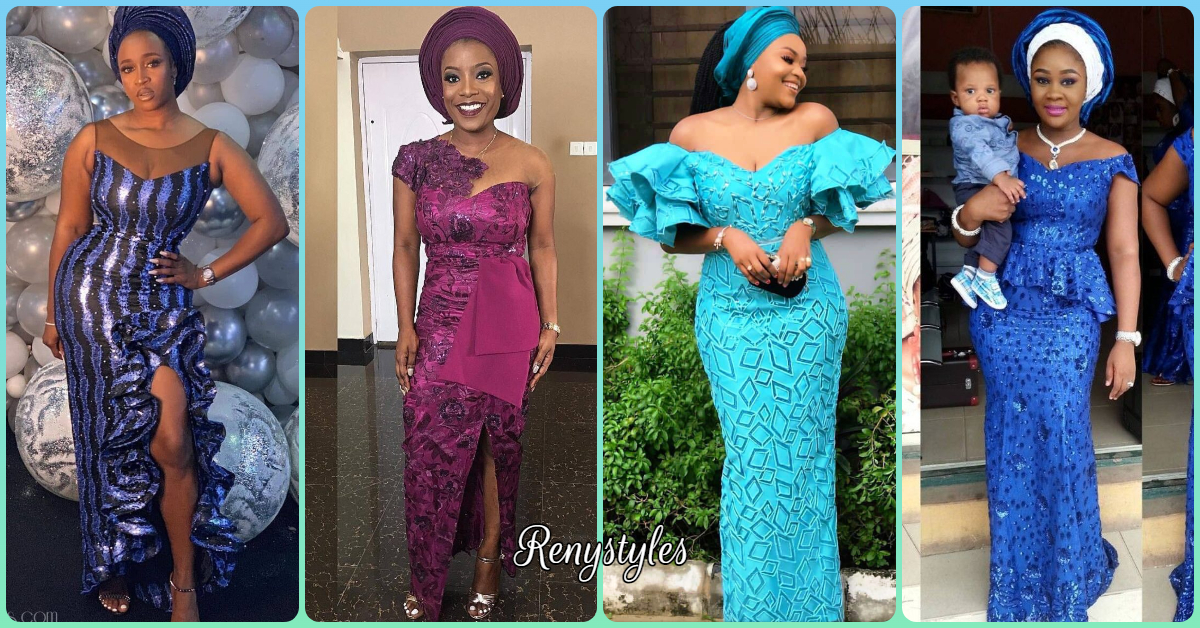 Latest Nigerian Lace Styles Peach Gown Style In Nigeria 2021 2022 d