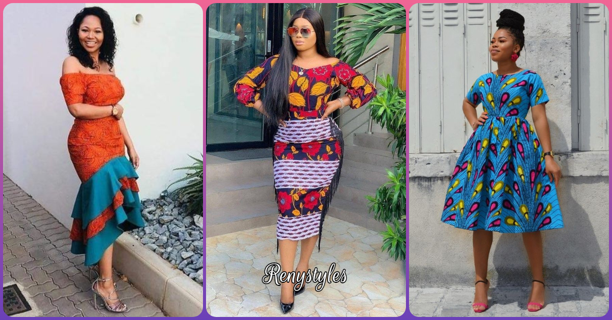 Elegant hot sale ankara styles