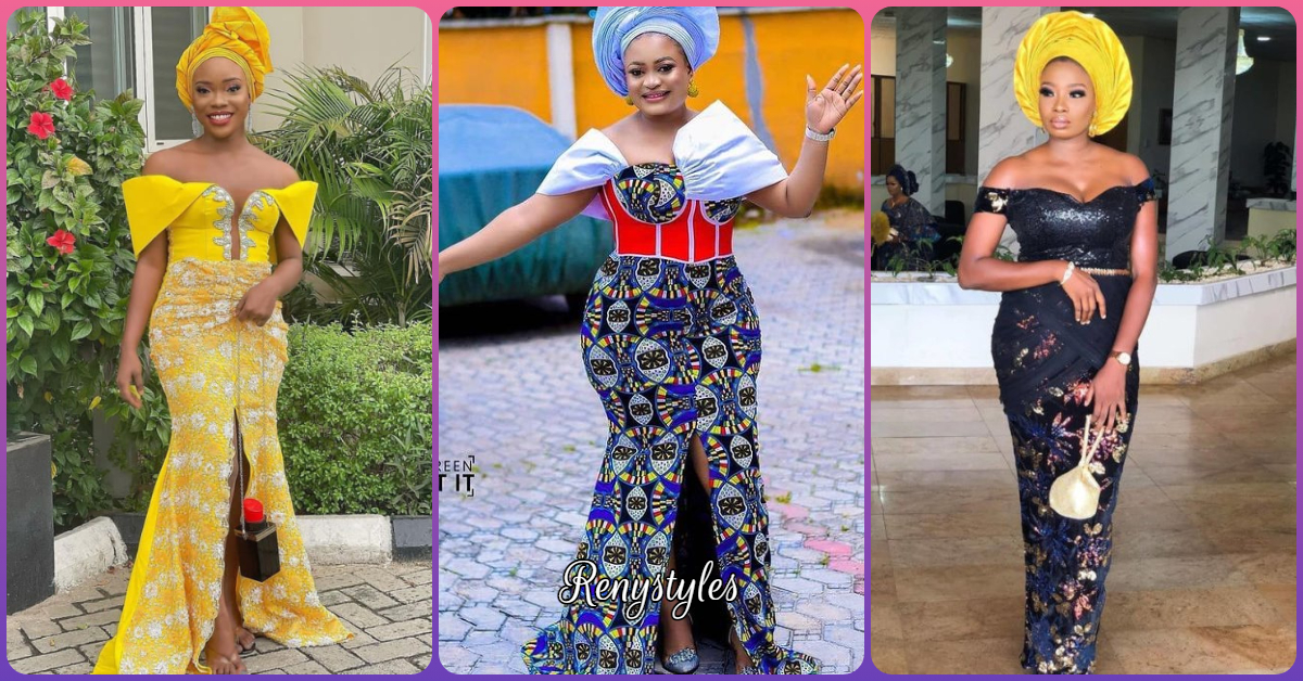 Stunning Aso-ebi Styles to you in 2023 - Reny styles