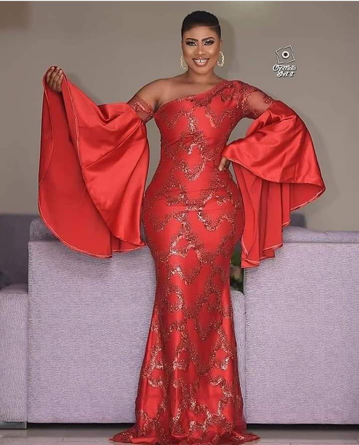 Wedding Colour Inspiration: Red Aso Ebi Styles for Your Owanbe - Reny ...