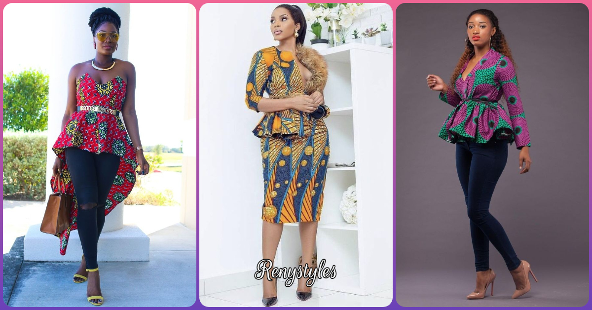 Lace Skirt & Blouse Styles |Classy Peplum Skirt & Blouse Styles ||African  Dresses For Women - YouTube