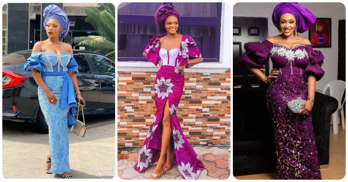 See latest Corsets And Flower Aso Ebi Styles - Reny styles