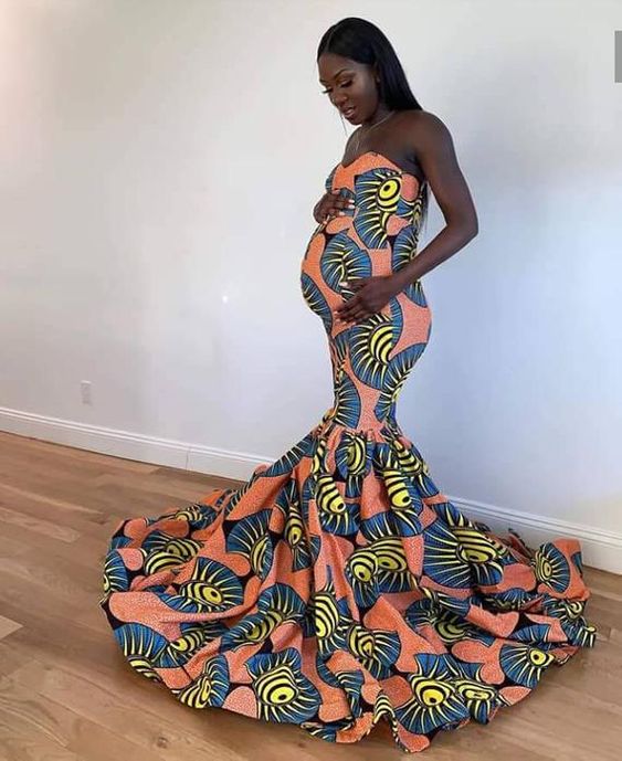 african dress styles for pregnant women