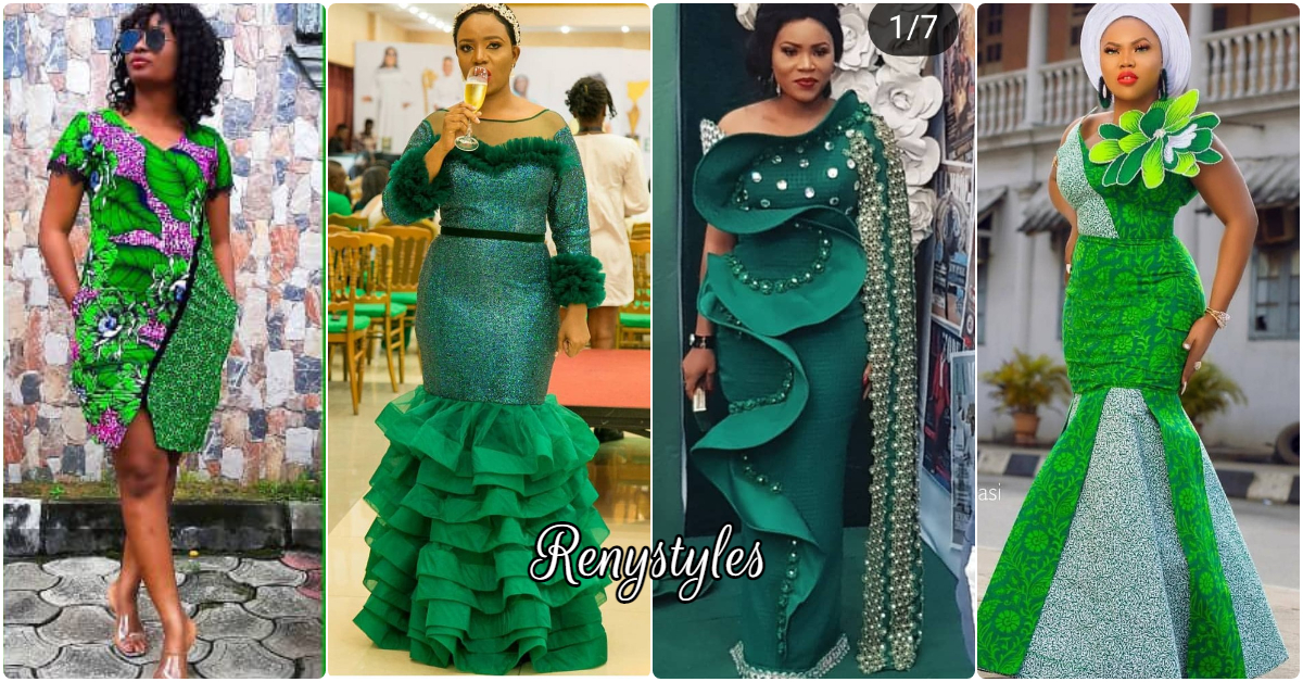 Hot Short Ankara Gown Designs To Rock This Season And Always