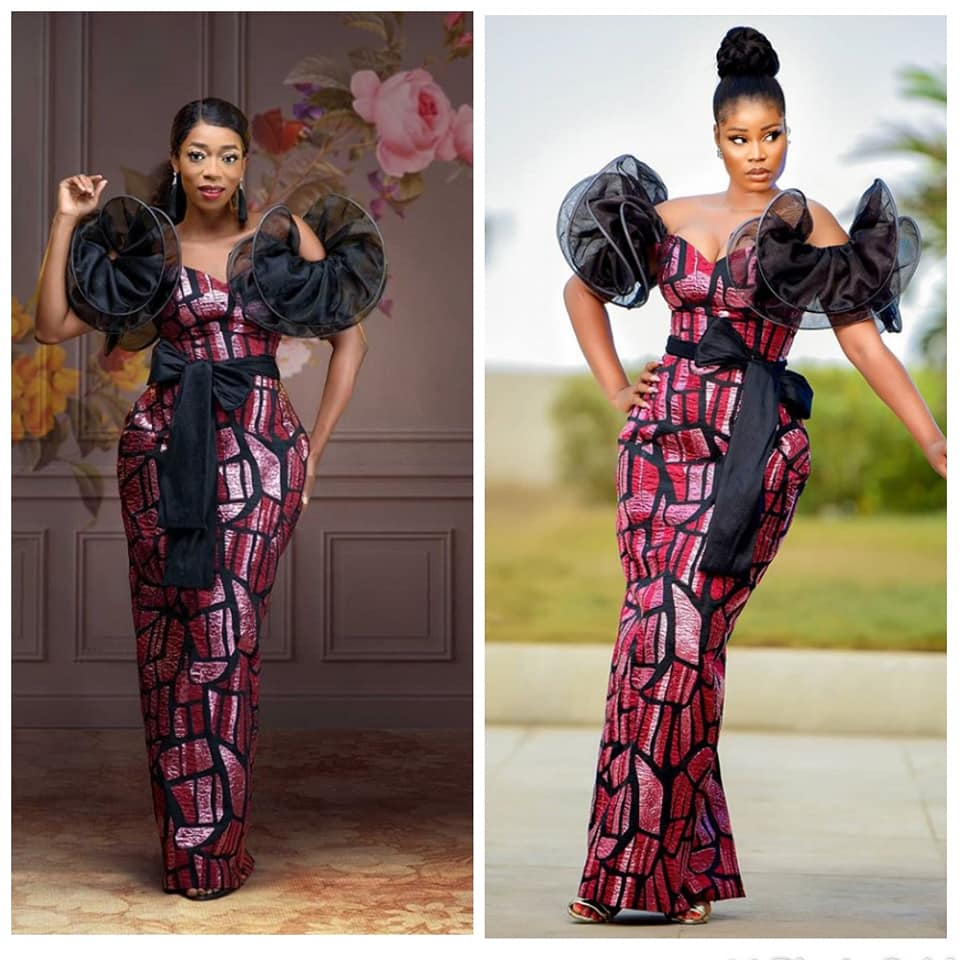 Latest Short Gown Ankara Styles For African Ladies