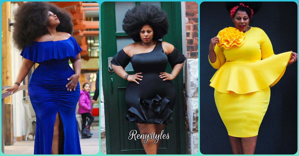 Scuba Material Style For Chubby Ladies For Every Fashionista-See 25  Pictures - Reny styles