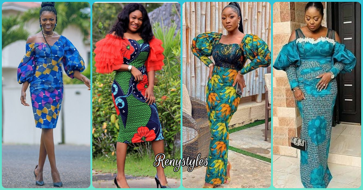 LATEST AND TRENDY ANKARA GOWN STYLES FOR STYLISH LADIES - Reny styles