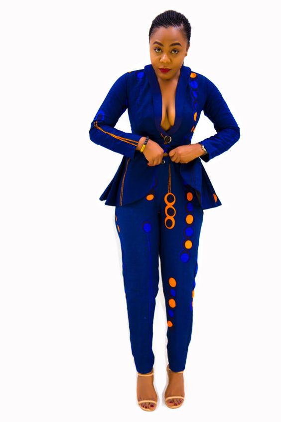 The Hottest Ankara Peplum And Pant of African Outfits - Reny styles