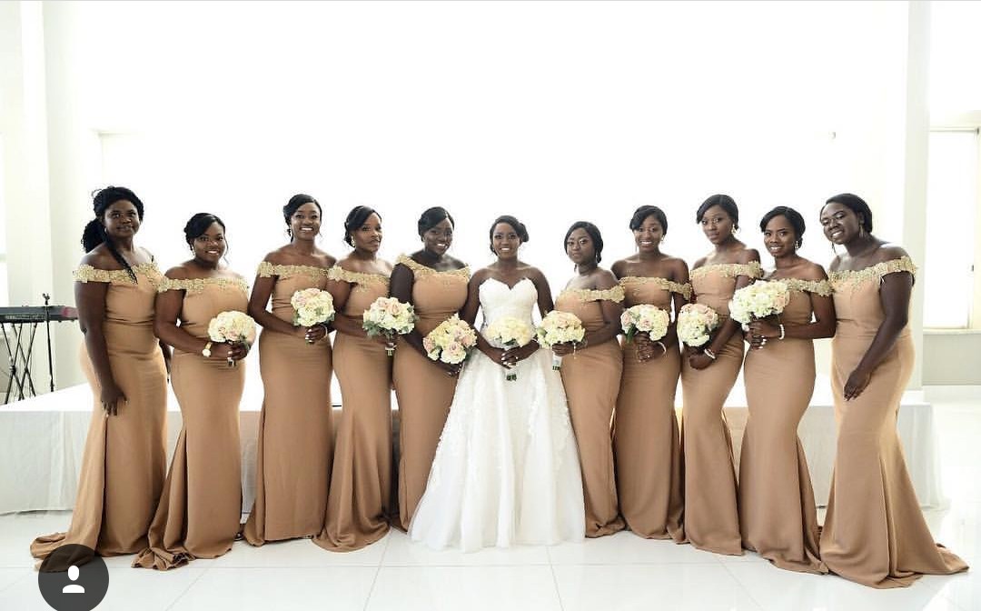 African bridesmaid dresses design 2021 ...