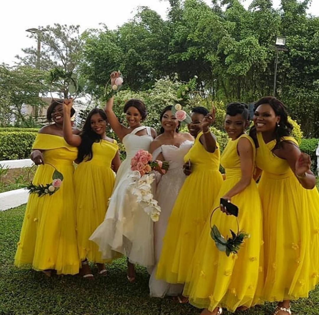 Green Lace Applique African Mismatched Green Bridesmaid Dresses With Long  Sleeves And Crystal Tulle Ankle Length For Wedding Party From Meetyy,  $44.22 | DHgate.Com