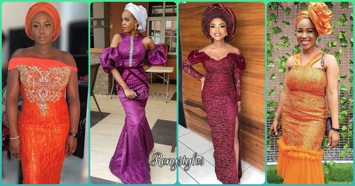 Trending and Beautiful Aso Ebi Styles you’ve always desired - Reny styles