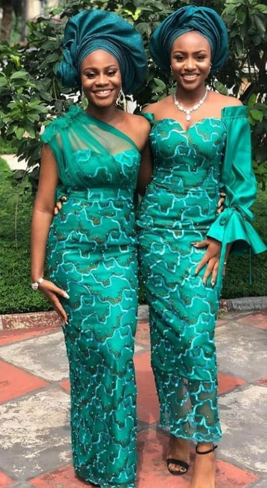 2023 Aso Ebi Wedding Guests Dresses - Reny styles