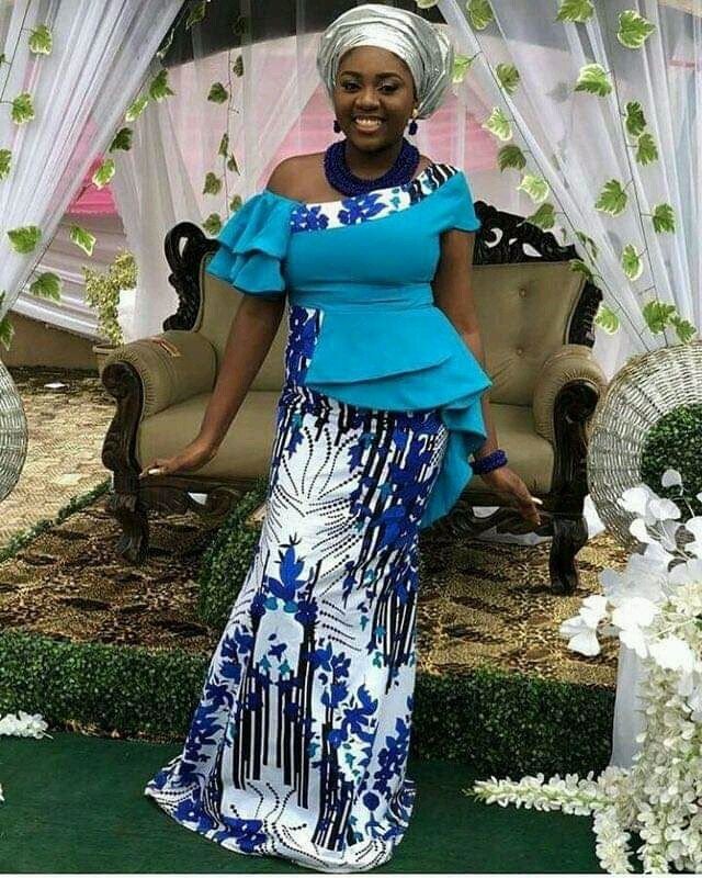 Latest aso ebi outlet skirt and blouse styles