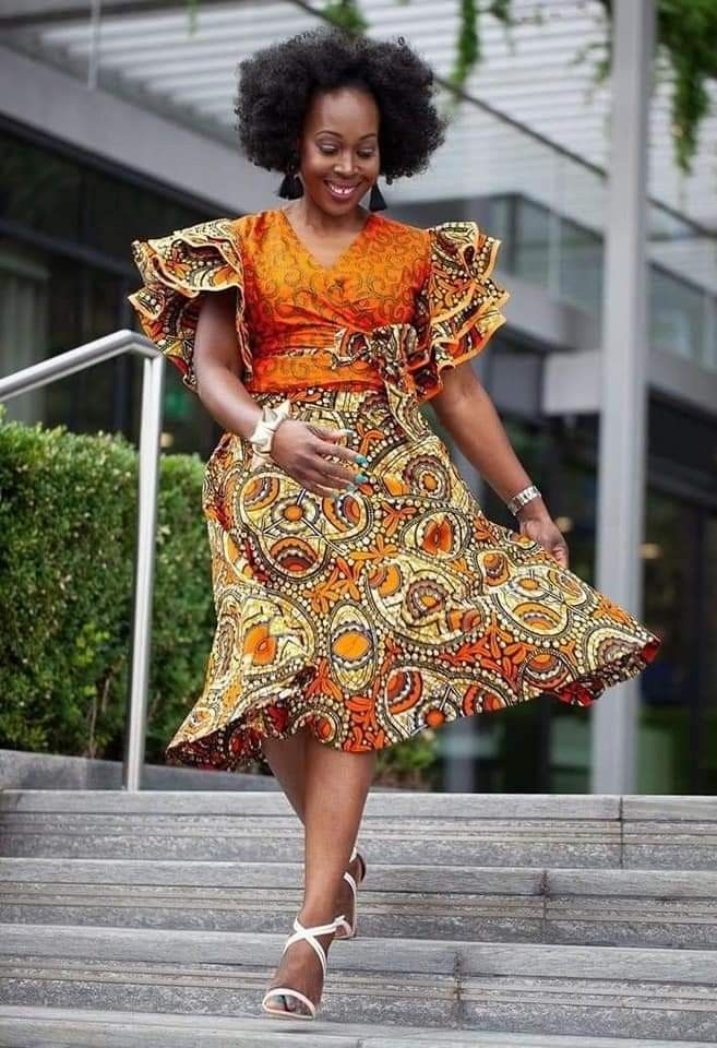 Latest Ankara Gown Styles: Most Trendy & Fashionable - Reny styles