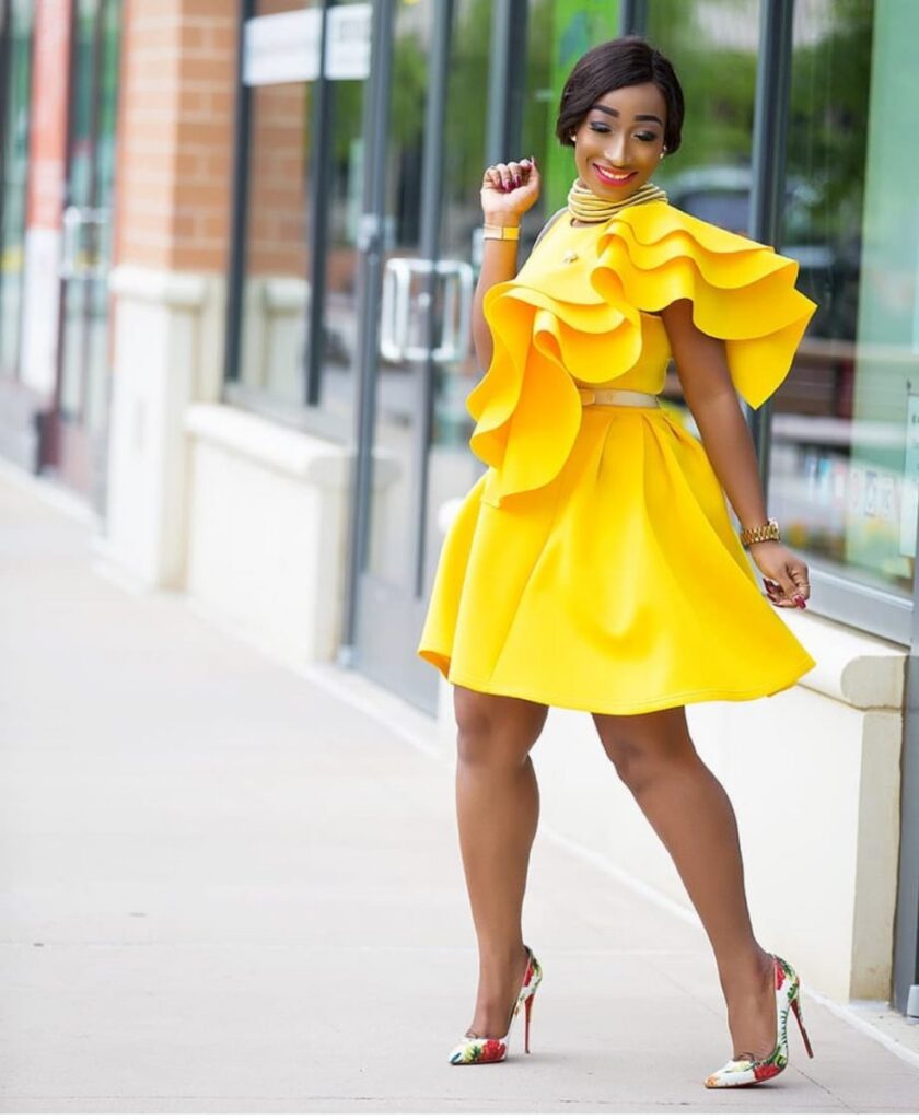 Top African scuba dresses styles 2023 Reny styles