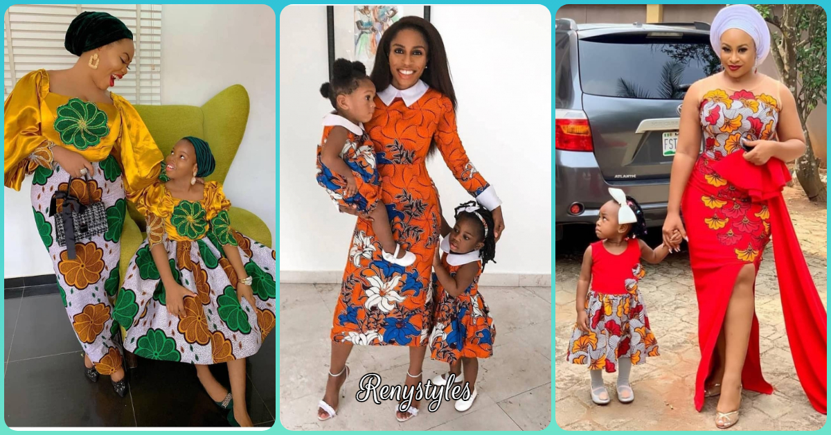 The Most Adorable Mother Daughter Ankara Styles Atelier Yuwa Ciao Jp