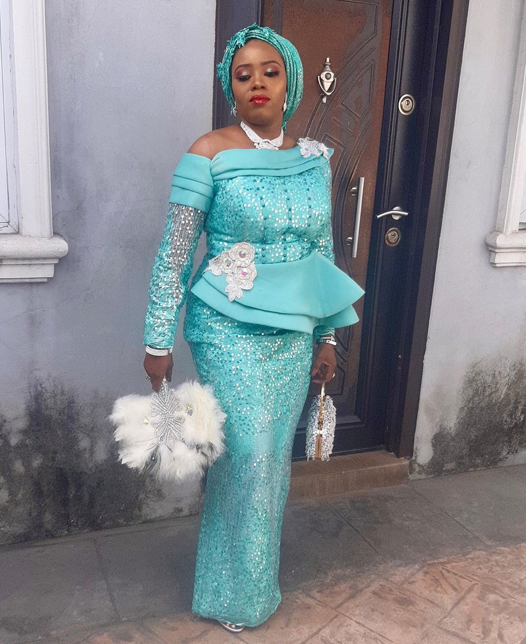 Simple Long Gown Styles Dazzling Aso Ebi Styles You Need To See - Reny ...