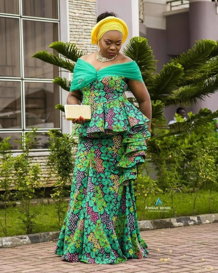 Check Out These Aso-Ebi Outfits from Nigerian Weddings 2023 - Reny styles