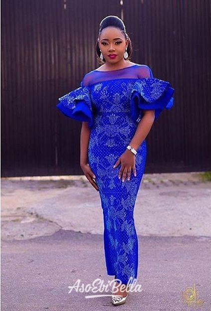 30 Latest Short Lace Gown Styles In Nigeria 2023 - MyNativeFashion