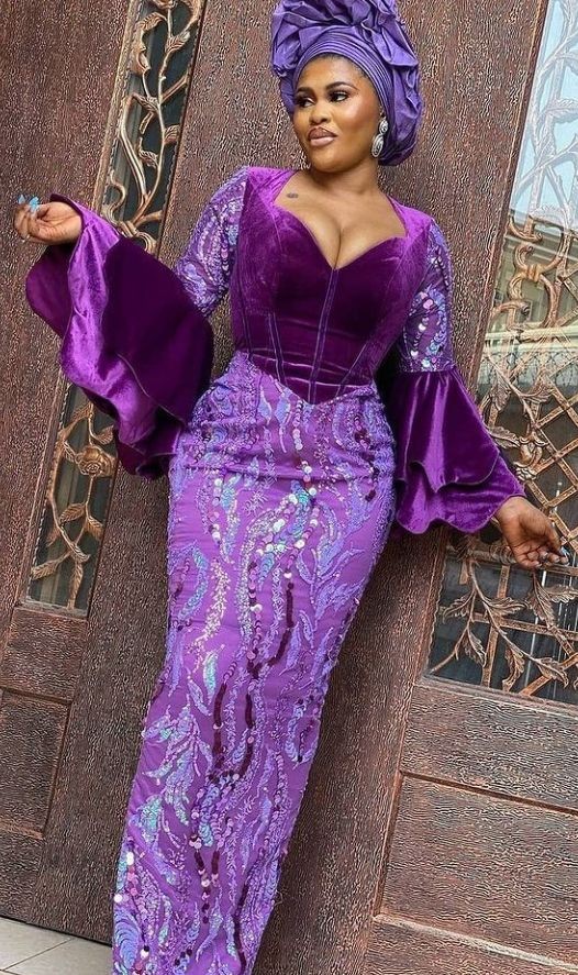 Hottest African Aso-Ebi Dresses 2023 Nigerian Wedding - Reny styles
