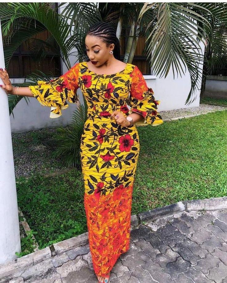 Ankara Gowns Styles in Nigeria: for Lovely Ladies 2019 | Dezango | Ankara  gown styles, Ankara gowns, African clothing