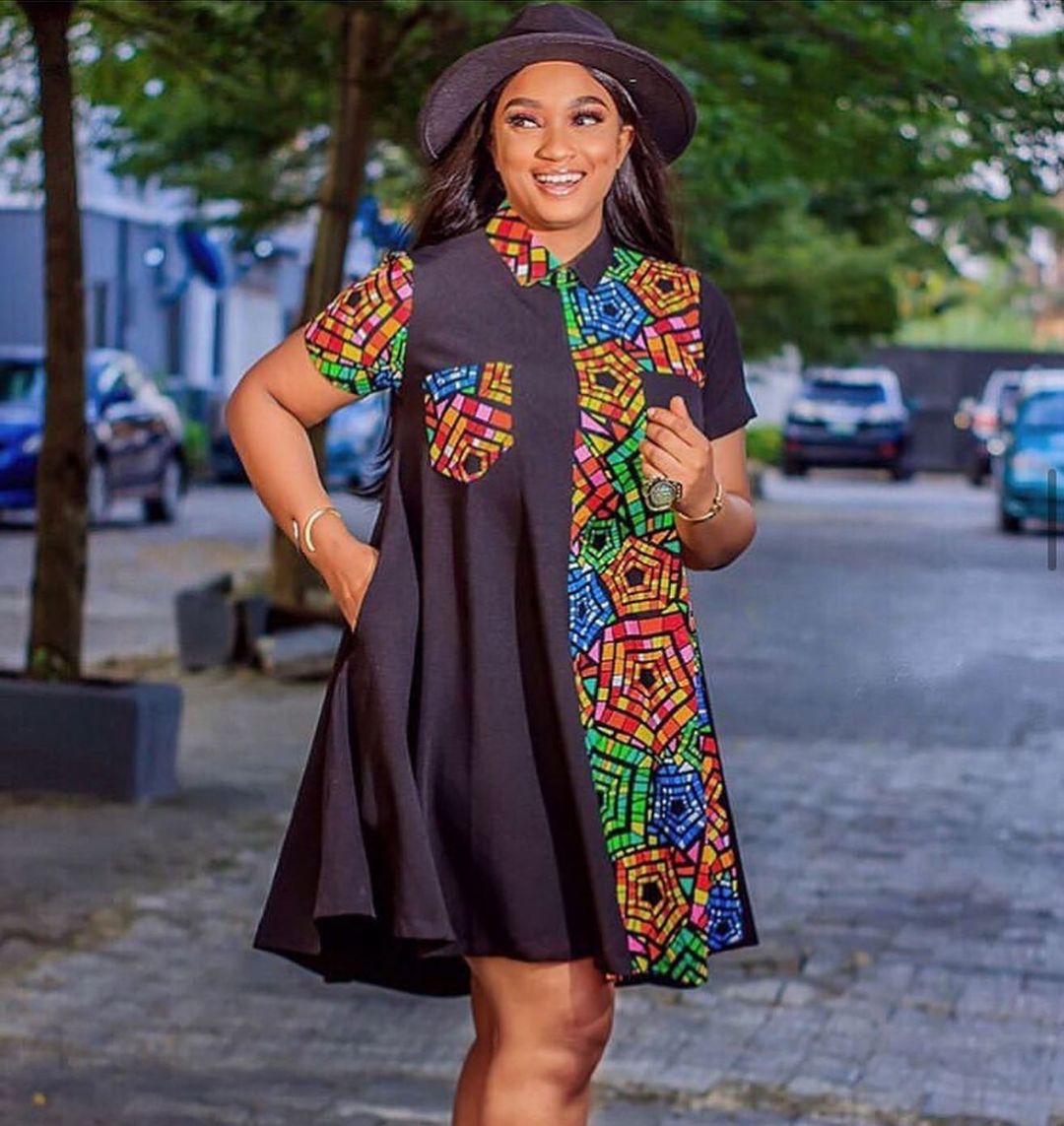 African Ankara Patch Styles In Town For Women - Reny styles