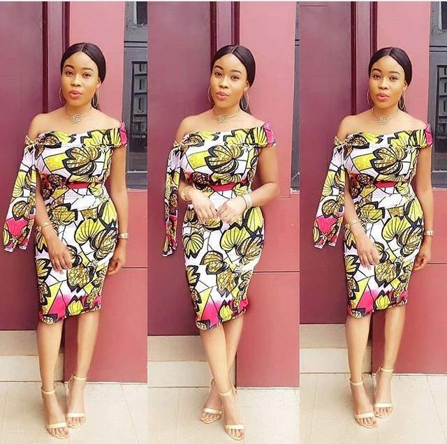 Long and Short Gowns & Smart Ways To Rock Ankara Prints - Reny styles