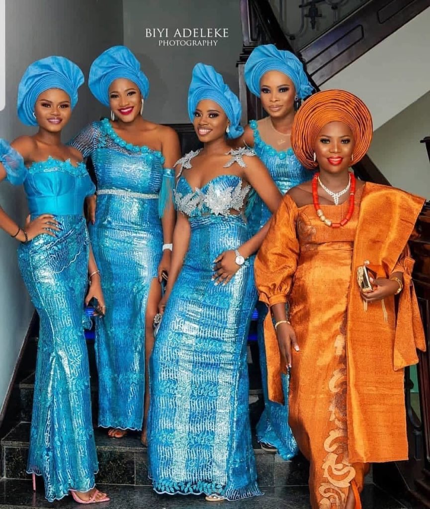 Latest Aso Ebi Styles in Nigeria 2022 - Reny styles