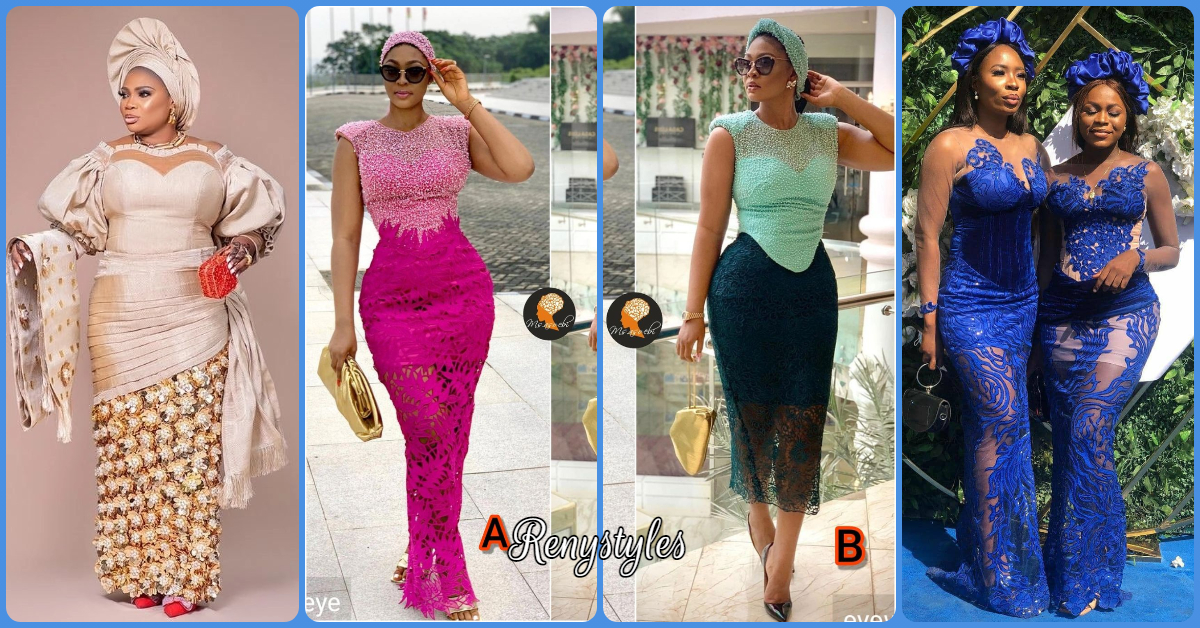 15 Elegant Aso Ebi Ankara Fashion Styles 2021 - Reny styles