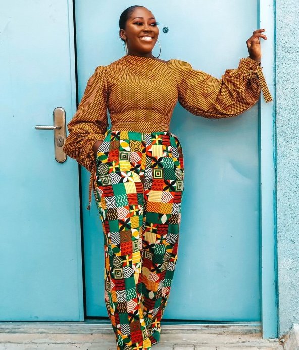 Ladies, here are the latest Ankara top and trouser styles full of  creativity, they are th… | African fashion, African fashion women clothing,  African dresses modern