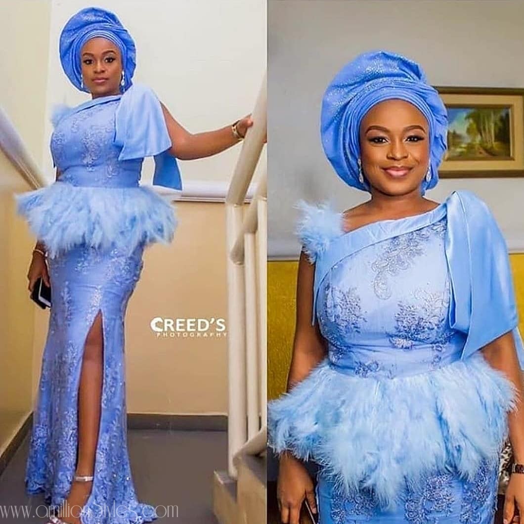 Best Lace Styles inspiration for Nigerian 2022 - Reny styles