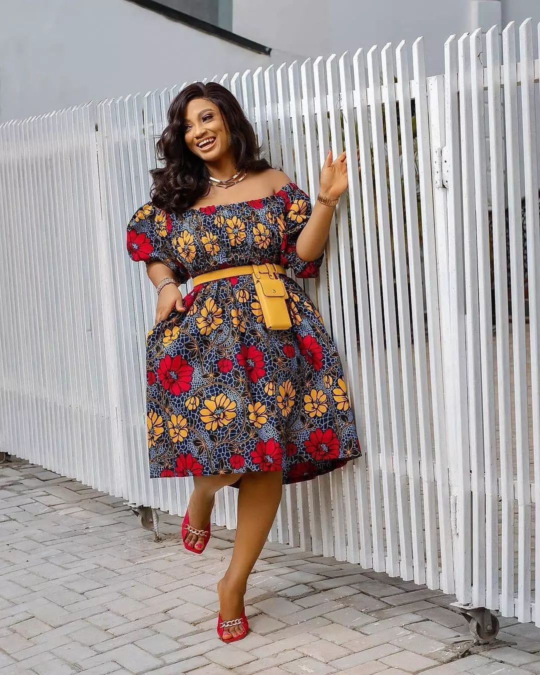 Stand Out In These Unique Aso Ebi and Ankara Styles - Reny styles