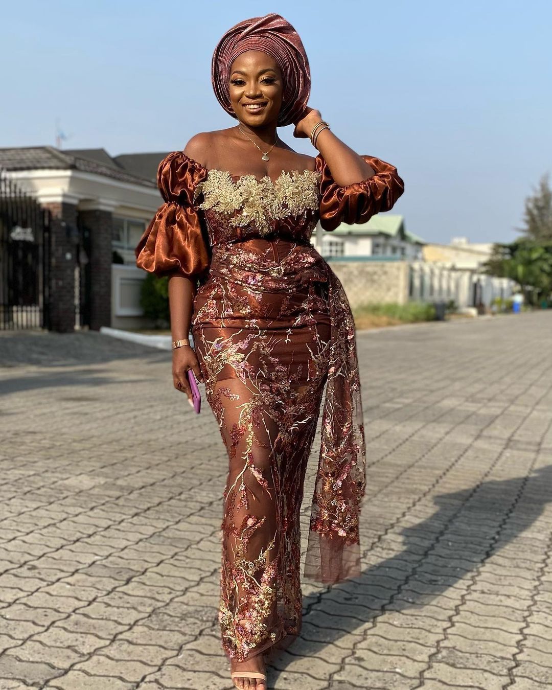 Glamorous Nigerian Lace Styles For Nigerian Women - Reny styles