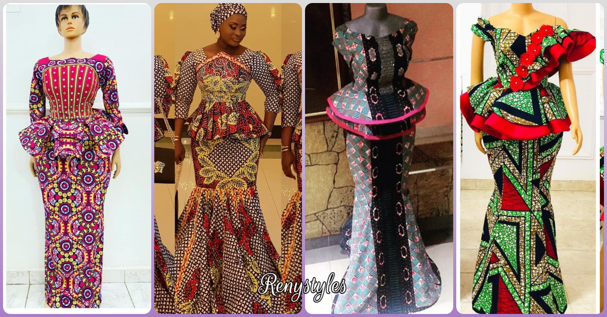 Current ankara clearance skirt and blouse