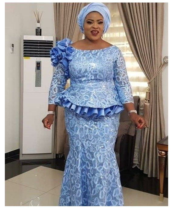 Nigerian lace skirt clearance and blouse styles 2019